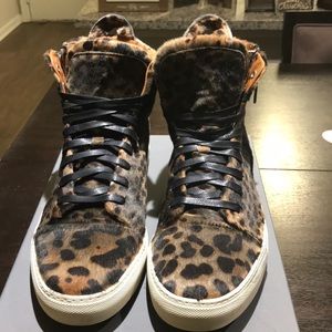 JOHN VARVATOS PONY HAIR HIGH TOP